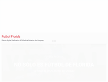 Tablet Screenshot of futbolflorida.com